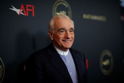 El cineasta Martin Scorsese, en los Awards luncheon en Los Ángeles, California, en enero de 2020.