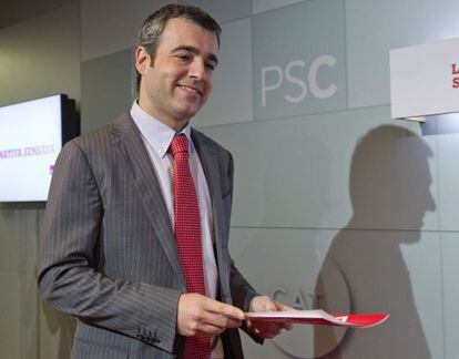 El número dos de la lista del PSC por Barcelona, Maurici Lucena.