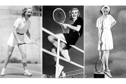1. Carole Lombard. 2. Ginger Rogers. 3. Olivia De Havilland's.