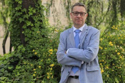 Carsten Sørensen, en su visita a Madrid.