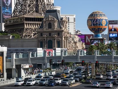 Una imagen de archivo de The Strip en Las Vegas, Nevada, en 2019.