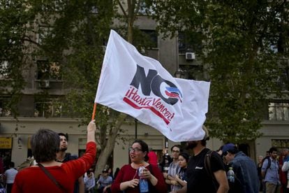 Celebración en Chile del 30 aniversario de la victoria del 'No' a Pinochet.