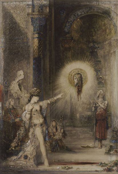 'La aparición' (1876), de Gustave Moreau.
