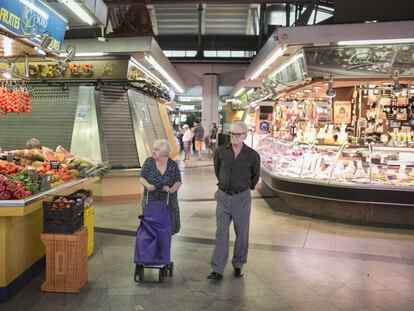 En la imatge, el Mercat de Santa Caterina del barri del Born (Barcelona)