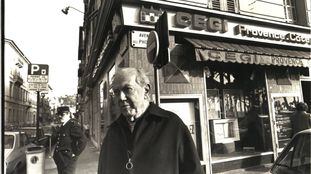 El escritor Graham Greene, en Niza (Francia), en una imagen no fechada.