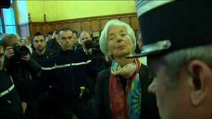 La justicia gala ve a Lagarde culpable de “negligencia” pero la exime de condena