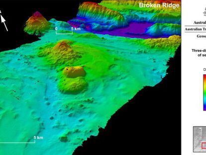 El fondo marino donde se desarrollar&aacute; la b&uacute;squeda del MH370