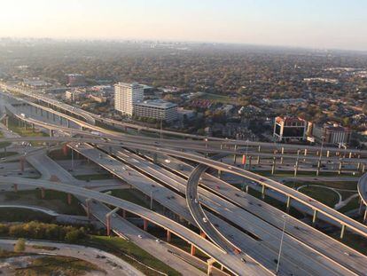 Autopista LBJ de Ferrovial en Dallas (EE UU).
