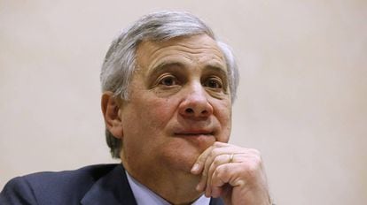 El presidente del Parlamento Europeo, Antonio Tajani.