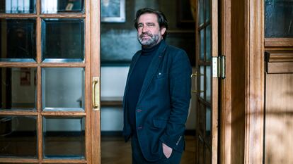 El presidente del Ateneo, Luis Arroyo, en su despacho.