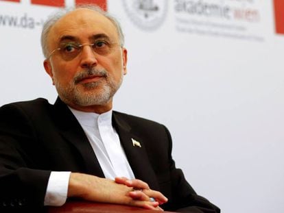 El director de la agencia nuclear iraní, Ali Akbar Salehi, en una imagen de archivo.