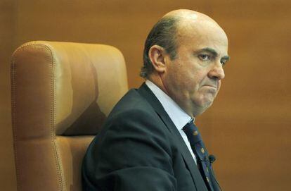 El ministro de Economía, Luis de Guindos.