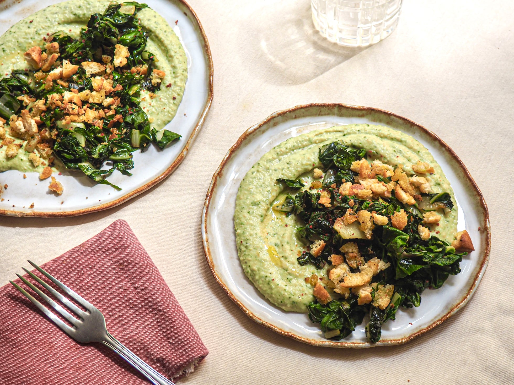 Acelgas salteadas con crema de alubias | Recetas | Gastronomía | EL PAÍS