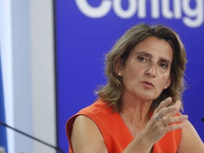 Teresa Ribera, vicepresidenta tercera y ministra para la Transición Ecológica y el Reto Demográfico del Gobierno de España.