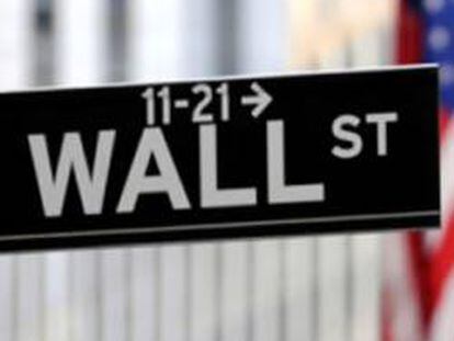 Cartel de la calle Wall Street