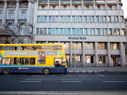 Oficinas del Banco Ulster en Dublín.