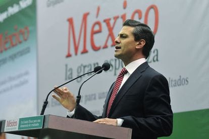 El político mexicano Enrique Peña Nieto