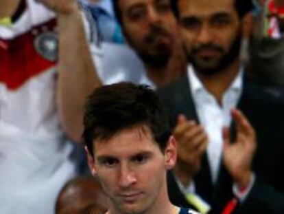 Messi tras el &uacute;ltimo partido del Mundial