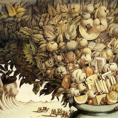 Ilustración de Tullio Pericoli.