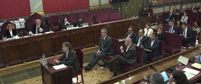 Declaración de Jordi Ciuxart en el Tribunal Supremo.