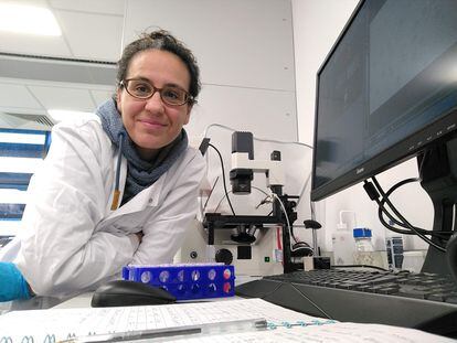 Eva Jiménez-Guri, investigadora de la Universidad de Exeter, en Reino Unido.