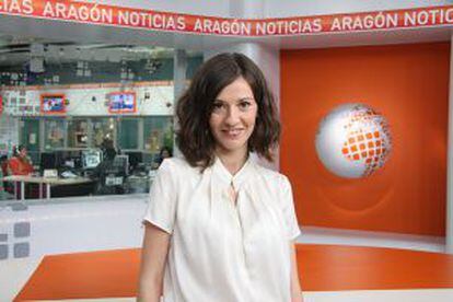 Carmen Ruiz, jefa de los informativos de Aragón TV.