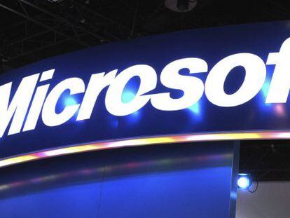 En la imagen, logotipo de Microsoft.