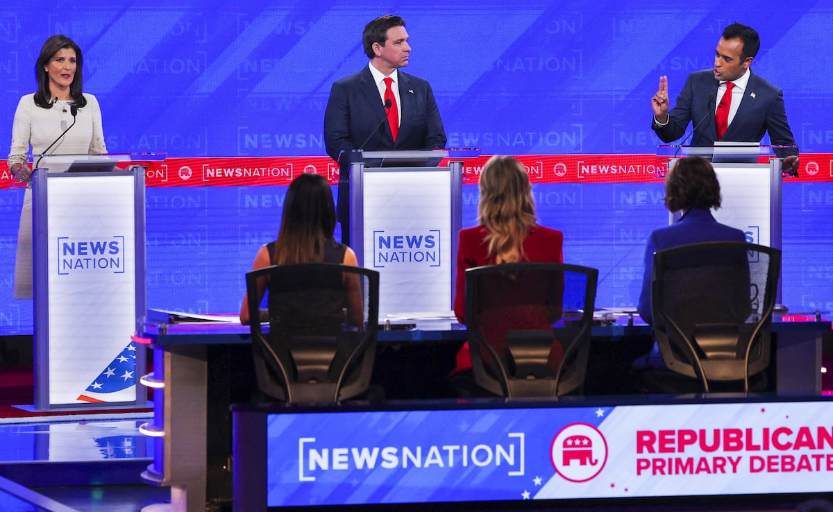 DeSantis, Ramaswamy take on Haley in fourth GOP primary debate - The ...