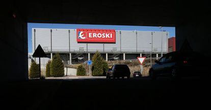 Centro comercial de Eroski en Madrid