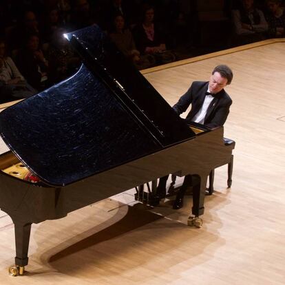 Yevgueni Kissin en un momento de su recital.