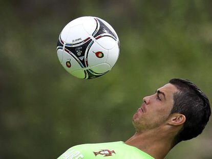 Cristiano Ronaldo, con Portugal.