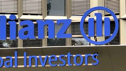 Exterior de unas oficinas de Allianz Global Investors, una filial de gestión de activos del gigante asegurador alemán.