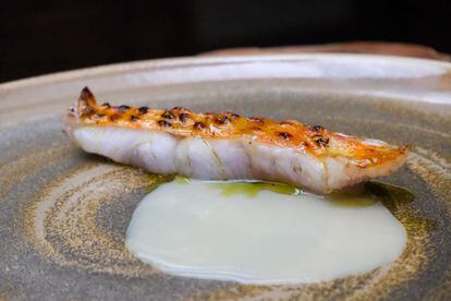 Grilled viceroy, in the style of La Huertona de Ribadesella (Asturias).  Image provided by the restaurant.