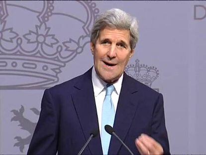 Kerry elogia el crecimiento de España tras "años de sacrificios"