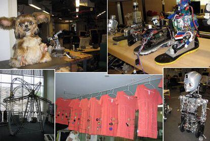 Robots, ropa interactiva, pies biónicos y arpas electrónicas son algunos proyectos de los estudiantes del Instituto de Tecnología de Massachusetts.