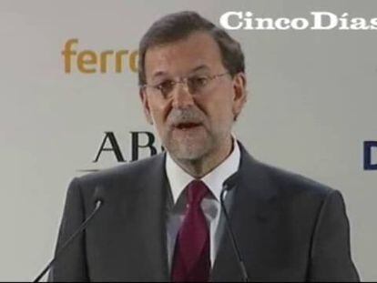 Rajoy asegura que la huelga provocará "una lesión imborrable" en la imagen de España