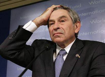 Paul Wolfowitz, durante la rueda de prensa.