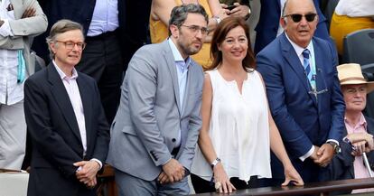 Màxim Huerta, a la final de Roland Garros el 10 de juny.