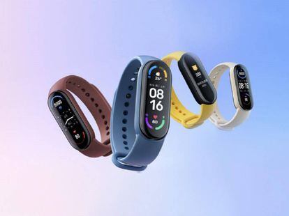 Colores de la Xiaomi Mi Smart Band 6