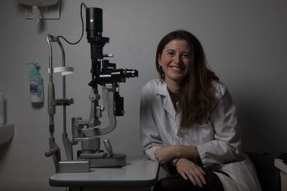 La doctora Susana Nogal dirige el CESUR (Centro de Servicio Unidad de Referencia) de oftamología pediátrica del hospital.