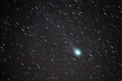 Comet Lovejoy, pictured on January 14, 2015. 