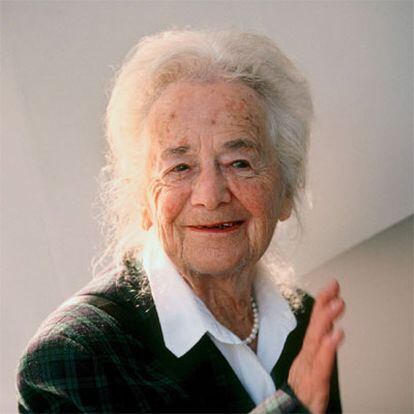Hilde Domin, poeta, en una imagen de 1999.