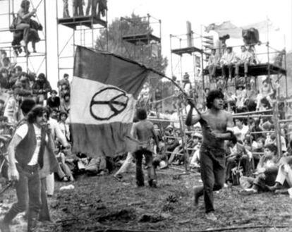 Imagen del festival de Av&aacute;ndaro, 1971.