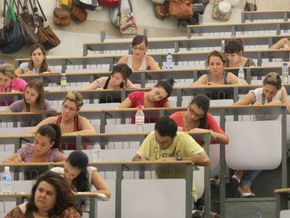 Oposiciones a maestro en Andalucía.