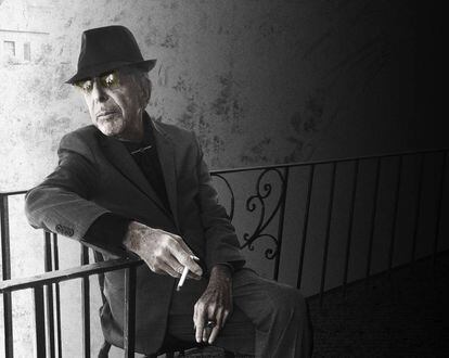 Fotograf&iacute;a de Leonard Cohen de su &uacute;ltimo disco, &#039;You Want It Darker&#039;.