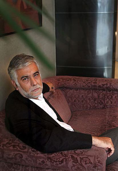 Alonso Cueto, escritor peruano, en un hotel de Barcelona.