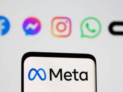 Logos de Meta y de sus marcas. 