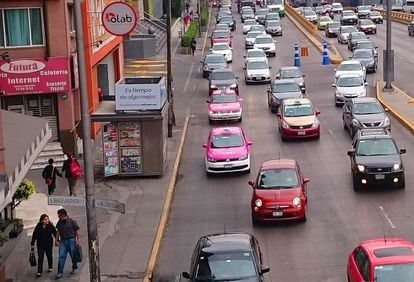 Tráfico, en Ciudad de México