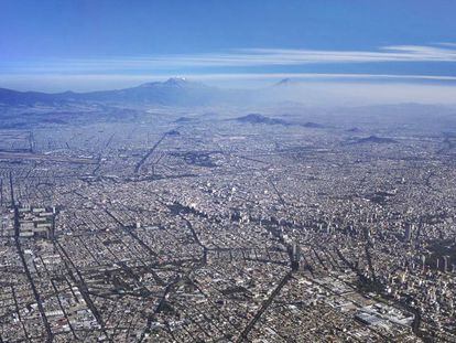 Vista panorámica de Ciudad de México.