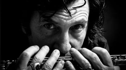 El músico Jorge Pardo.